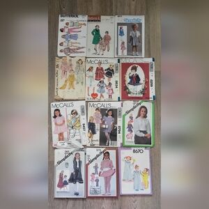 Vintage sewing patterns